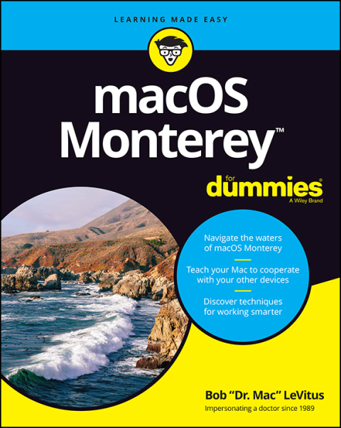 Cover image for book macOS Monterey For Dummies