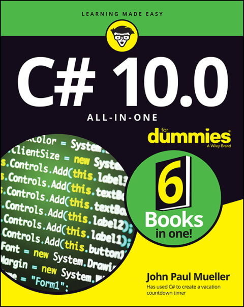 C# 10.0 All-in-One For Dummies 