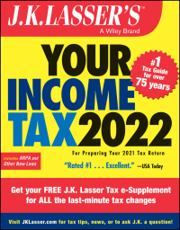 Cover image: J.K. Lasser's Your Income Tax 2022 1st edition 9781119839217