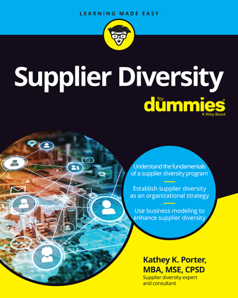 Cover image for book Supplier Diversity For Dummies