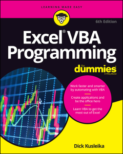 EXCEL VBA PROGRAMMING FOR DUMMIES