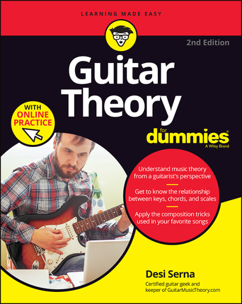 Cover image for book Guitar Theory For Dummies with Online Practice, 2nd Edition
