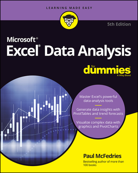 Cover image for book Excel Data Analysis For Dummies, 5th Edition