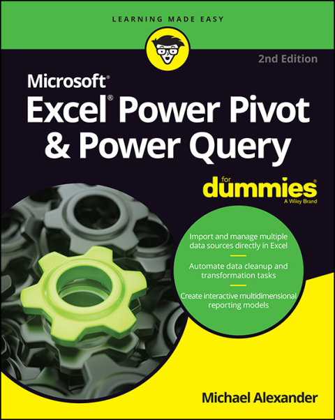Cover image for book Excel Power Pivot & Power Query For Dummies, 2nd Edition