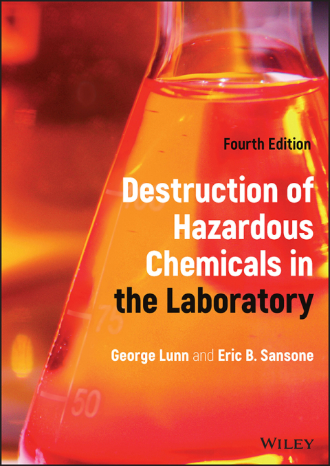 Cover image for book Destruction of Hazardous Chemicals in the Laboratory