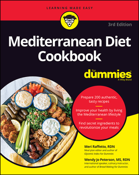 Cover image for book Mediterranean Diet Cookbook For Dummies