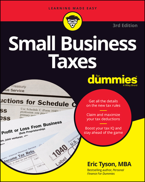 Cover image for book Small Business Taxes For Dummies
