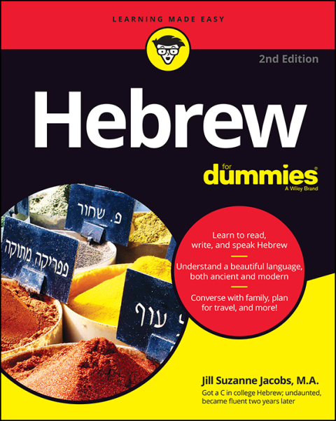 Cover image for book Hebrew For Dummies