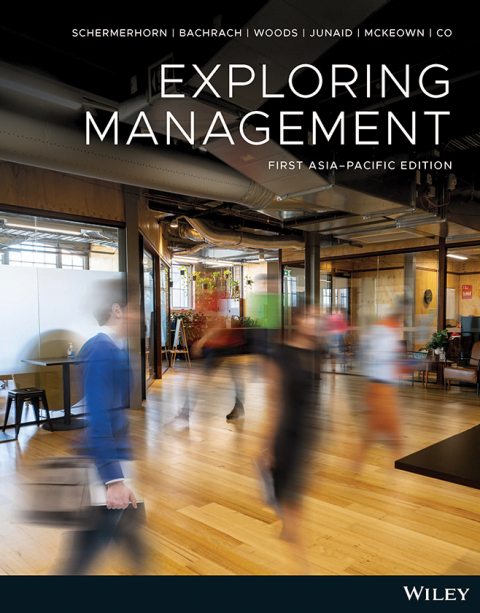 Cover image for book Exploring Management, 1st Asia-Pacific Edition