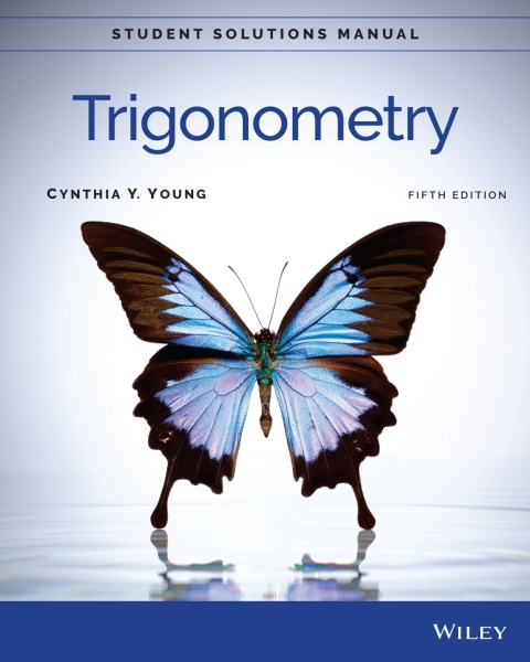 Cover image for book Trigonometry, Student Solutions Manual