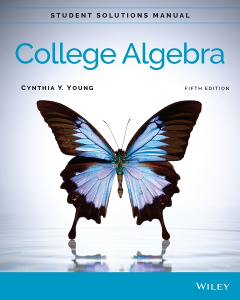 Cover image for book College Algebra, Student Solutions Manual