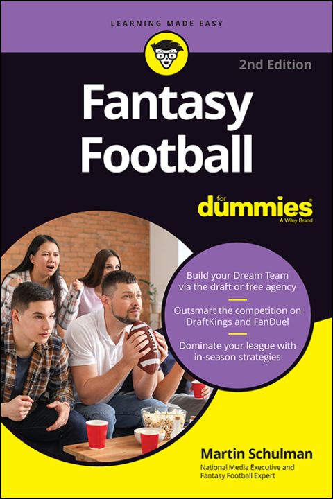 Cover image for book Fantasy Football For Dummies, 2nd Edition