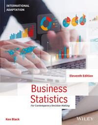 Business Statistics: For Contemporary Decision Making, International Adaptation