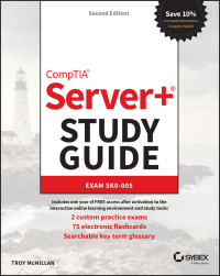 Cover image: CompTIA Server+ Study Guide 2nd edition 9781119891437