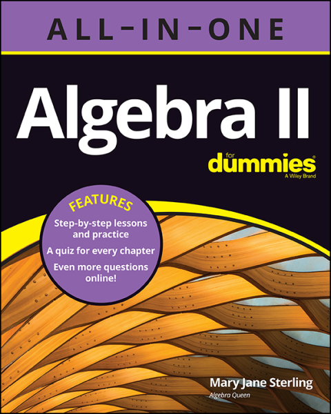 Cover image for book Algebra II All-in-One For Dummies