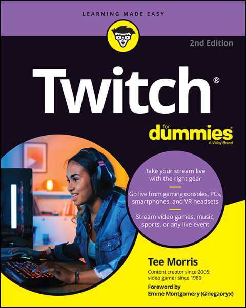 Cover image for book Twitch For Dummies, 2nd Edition