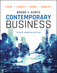 Contemporary Business, Canadian Edition 4th edition | 9781119905813 ...