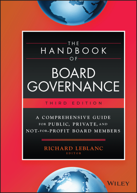 Cover image for book The Handbook of Board Governance