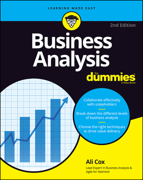 Cover image for book Business Analysis For Dummies, 2nd Edition