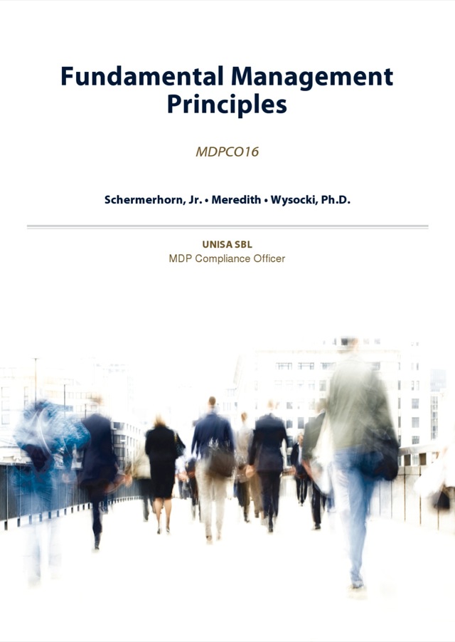 Fundamental Management Principles