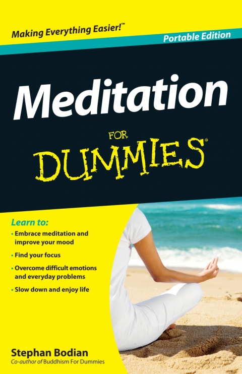 Cover image for book Meditation For Dummies, Portable Edition