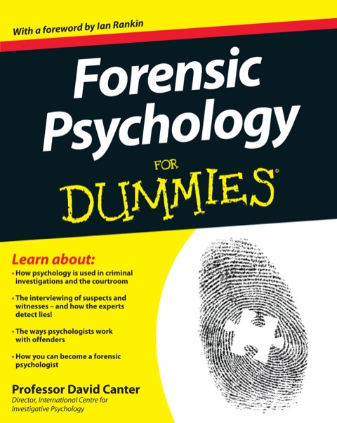 Cover image for book Forensic Psychology For Dummies