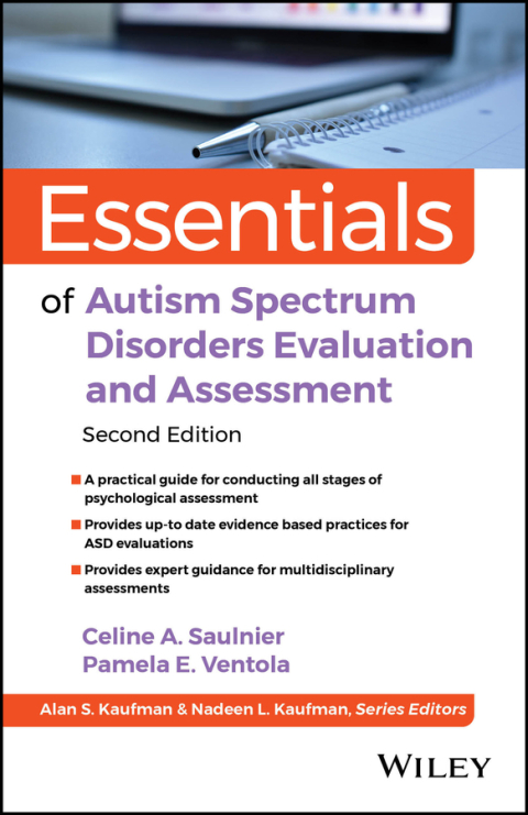 Cover image for book Essentials of Autism Spectrum Disorders Evaluation and Assessment