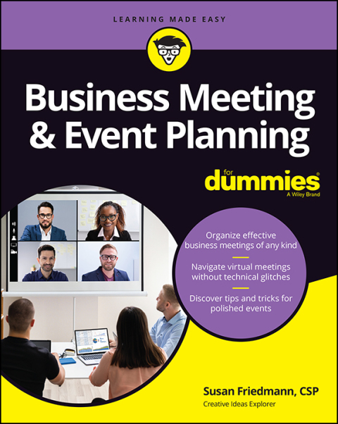 Cover image for book Business Meeting & Event Planning For Dummies