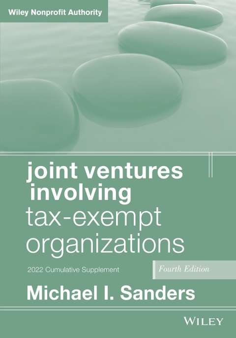 Cover image for book Joint Ventures Involving Tax-Exempt Organizations, 2022 Cumulative Supplement