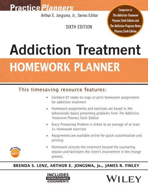 Addiction Treatment Homework Planner 