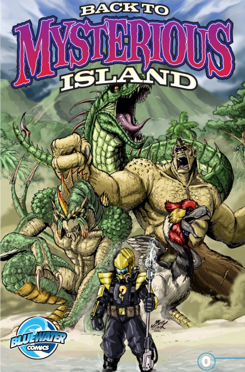Cover image for book Jules Verne's: Back to Mysterious Island #0