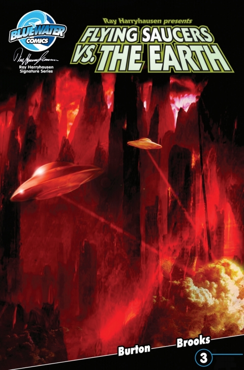 Cover image for book Flying Saucers Vs. the Earth #3
