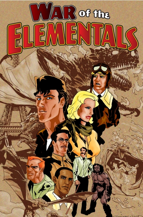 Cover image for book War of the Elementals