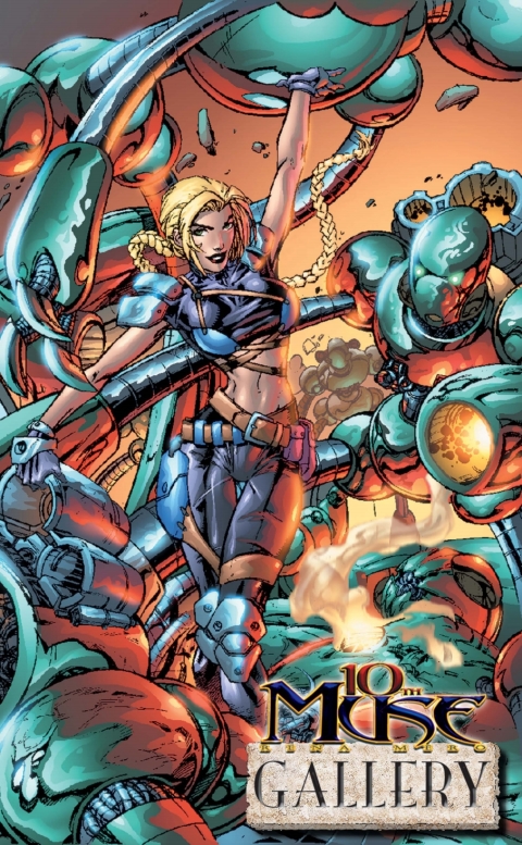 Cover image for book 10th Muse: Pin-Up Book