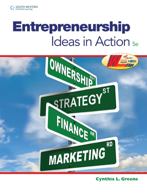 Cover image for book Entrepreneurship: Ideas in Action