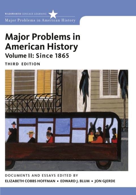 Cover image for book Major Problems in American History, Volume II