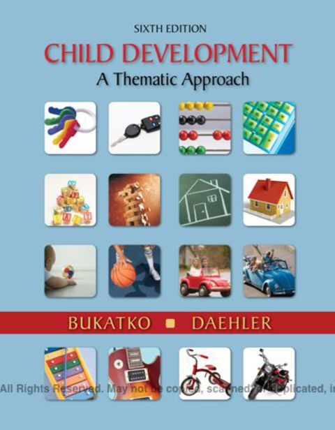 Cover image for book Child Development: A Thematic Approach