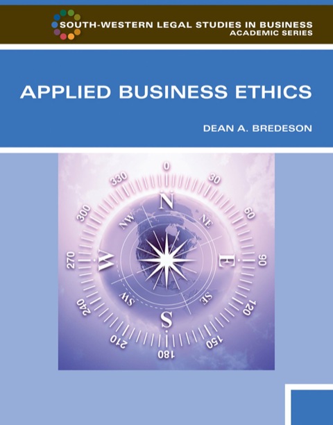 Cover image for book Applied Business Ethics: A Skills-Based Approach