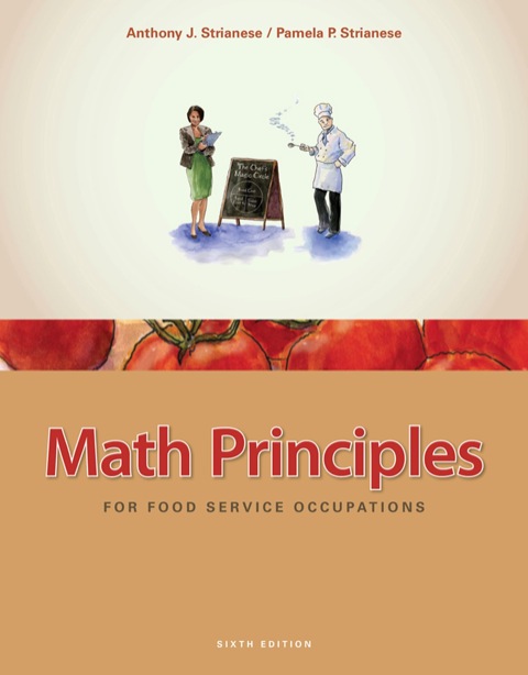 Cover image for book Math Principles for Food Service Occupations