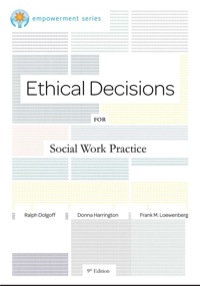 Brooks/Cole Empowerment Series: Ethical Decisions for Social Work