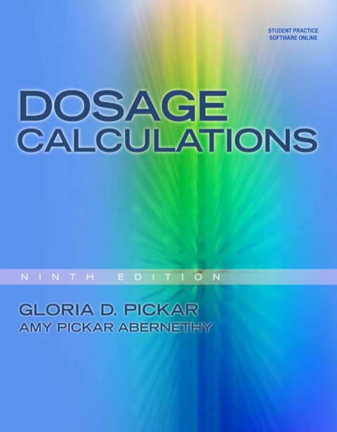 Cover image for book Dosage Calculations