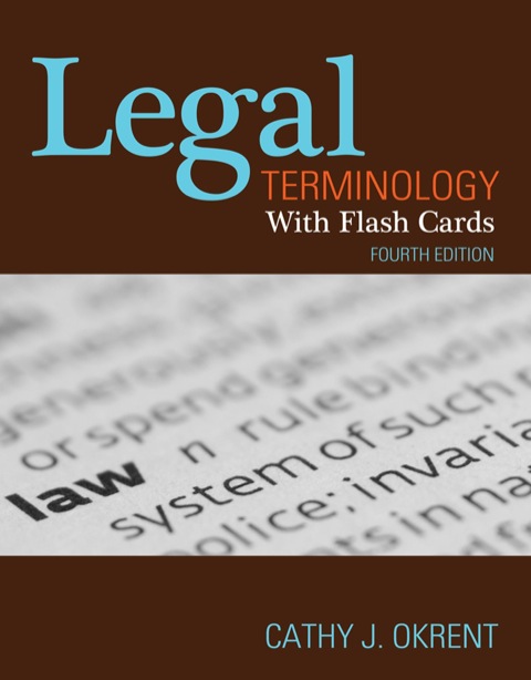 Cover image for book Legal Terminology