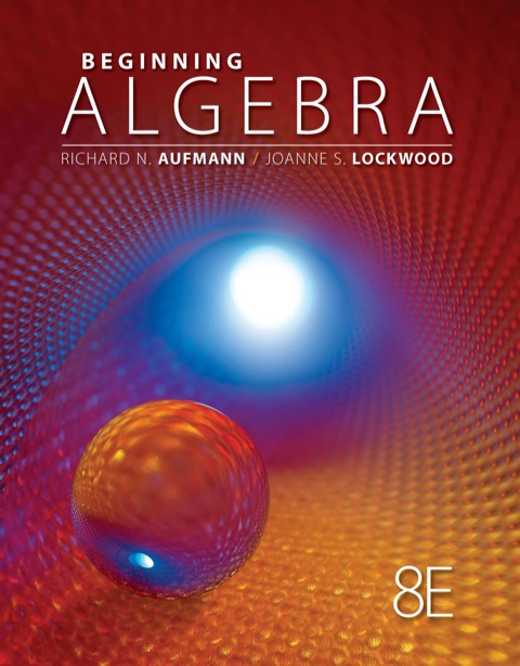 Cover image for book Beginning Algebra