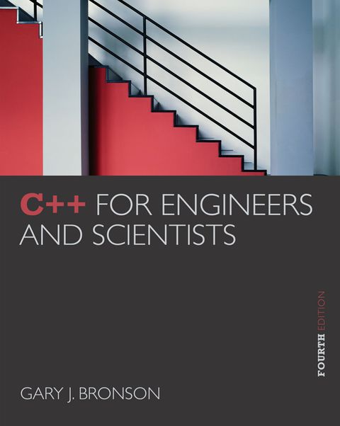 Cover image for book C++ for Engineers and Scientists