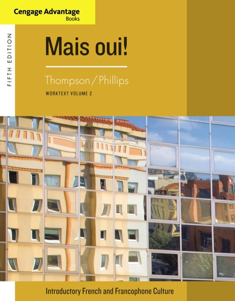 Cover image for book Cengage Advantage Books: Mais Oui!, Volume 2