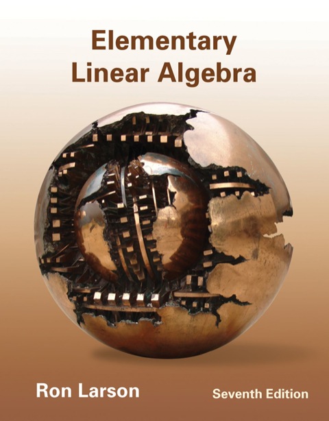 Cover image for book Elementary Linear Algebra