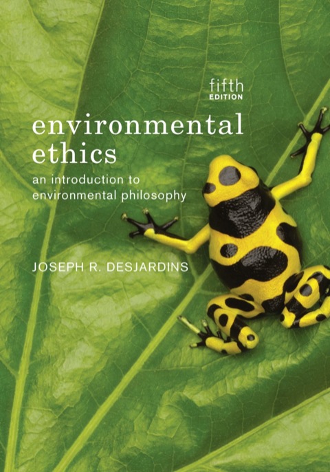 Cover image for book Environmental Ethics