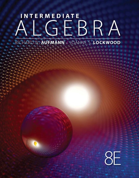 Cover image for book Intermediate Algebra