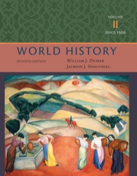 Cover image: World History, Volume II: Since 1500 7th edition 9781111831677