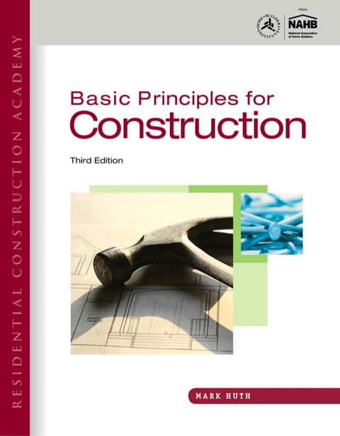 Cover image for book Residential Construction Academy: Basic Principles for Construction